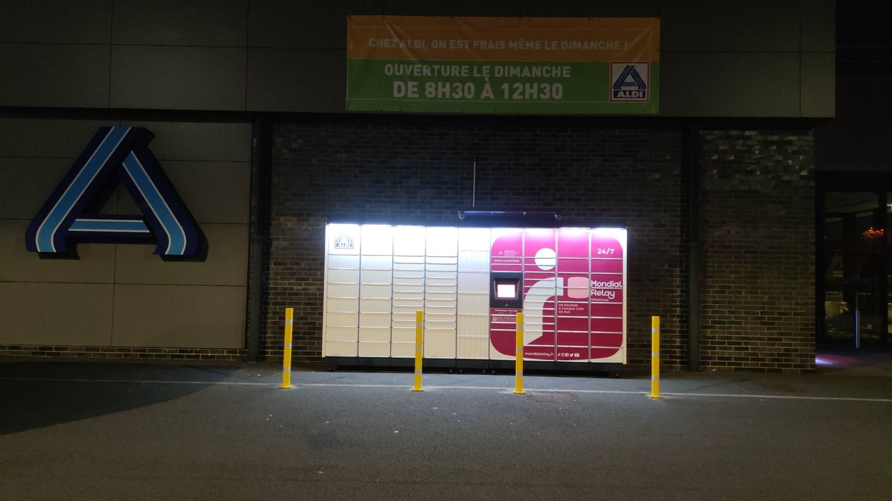 Locker 24/7 Aldi 80480 Salouel, 14 14 Avenue Albert Camus, 80480 Salouël