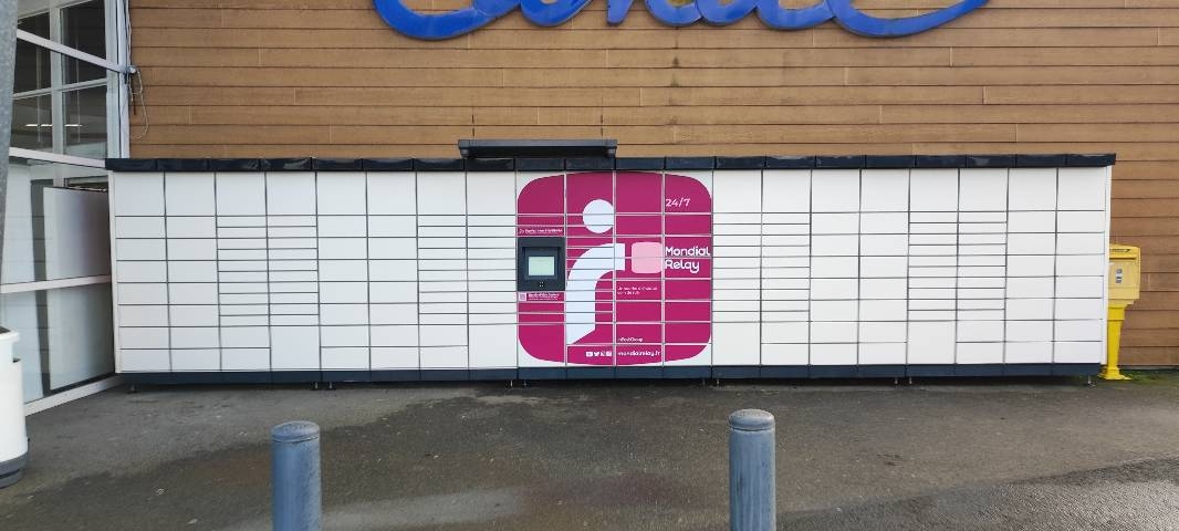 Locker 24/7 Super U Cande, 6324 Route de Challain, 49440 Candé