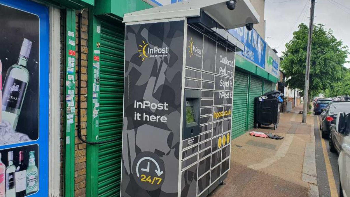 Zdjęcie paczkomatu od InPost: InPost UK00039442