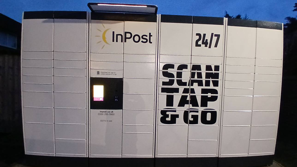 Foto del casillero de InPost: InPost UK00333173