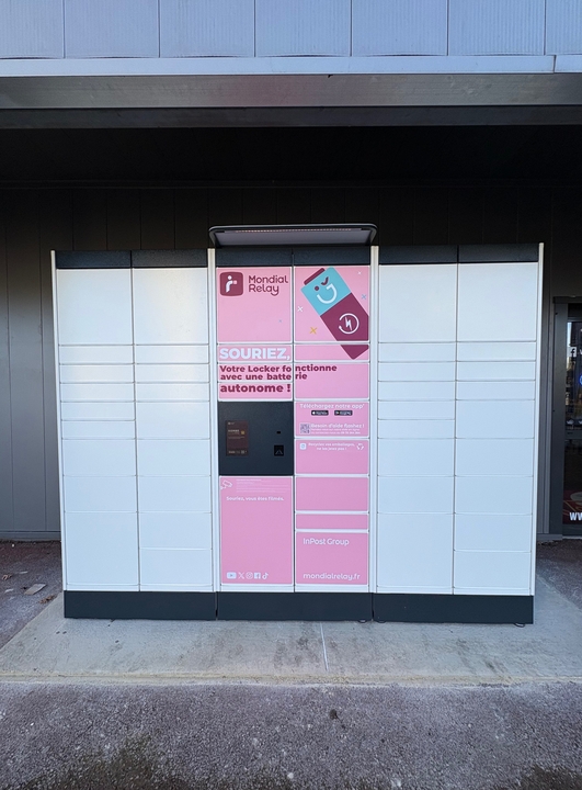 Locker 24/7 V&B, 70 C 70 Avenue François Pignier, 01000 Bourg-en-Bresse