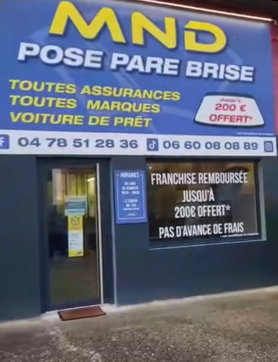 Mnd Pare Brise 38 Route de Brignais, 38 Route de Brignais, 69230 Saint-Genis-Laval