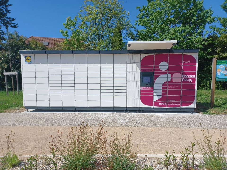 Locker 24/7 Lidl Jonage, 83 83 Rue nationale, 69330 Jonage