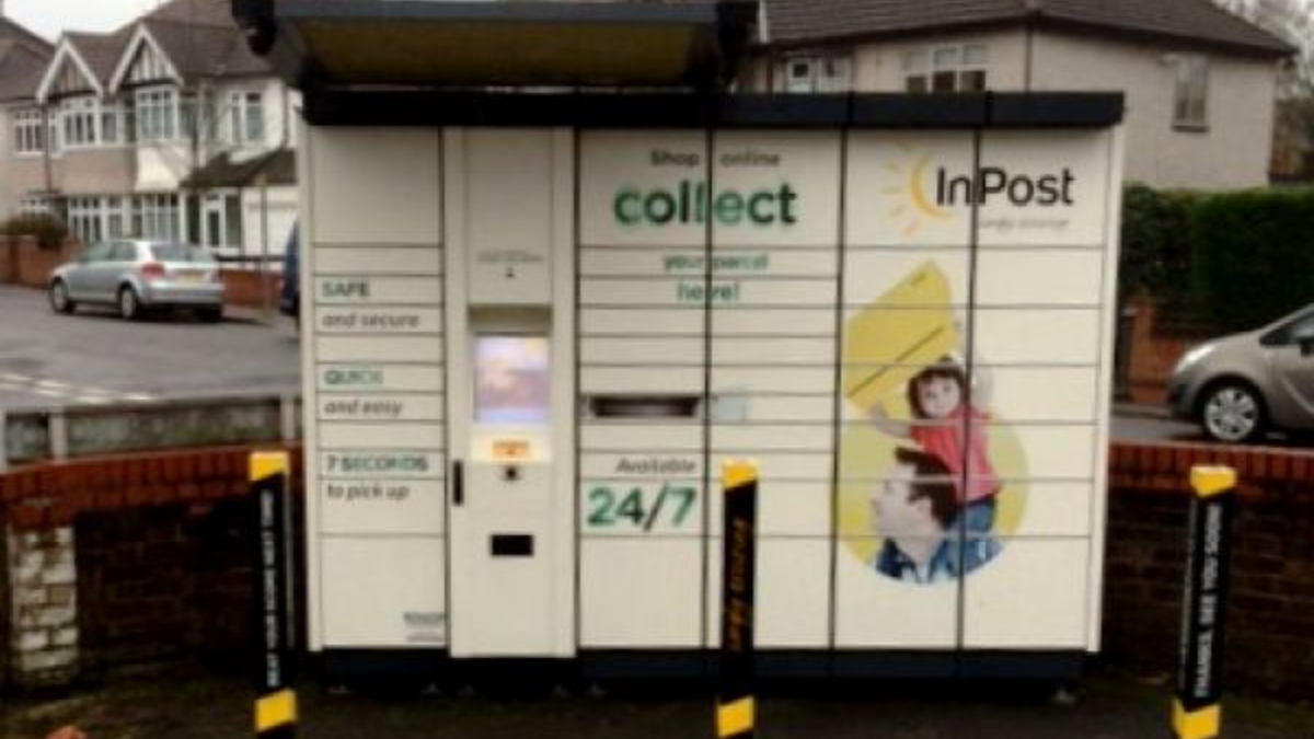 Foto del casillero de InPost: InPost UKBRO26366