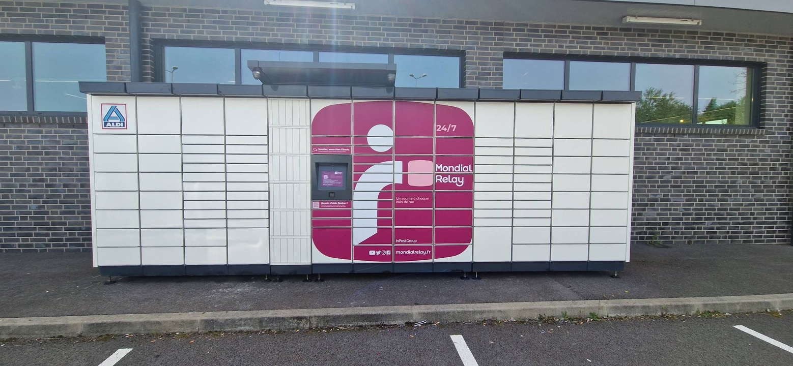 Locker Aldi 60110 Meru, 4 4 Avenue des Droits de l'Homme et, 60110 Méru