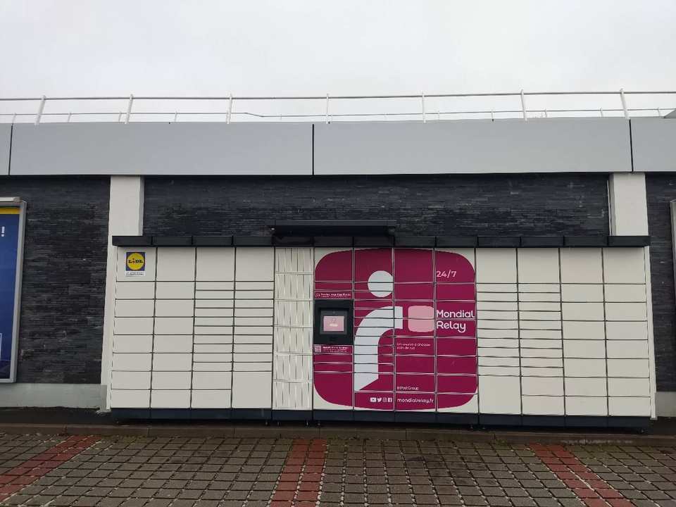 Locker 24/7 Lidl Sarreguemines, 16 16 Rue des Ormes, 57200 Sarreguemines