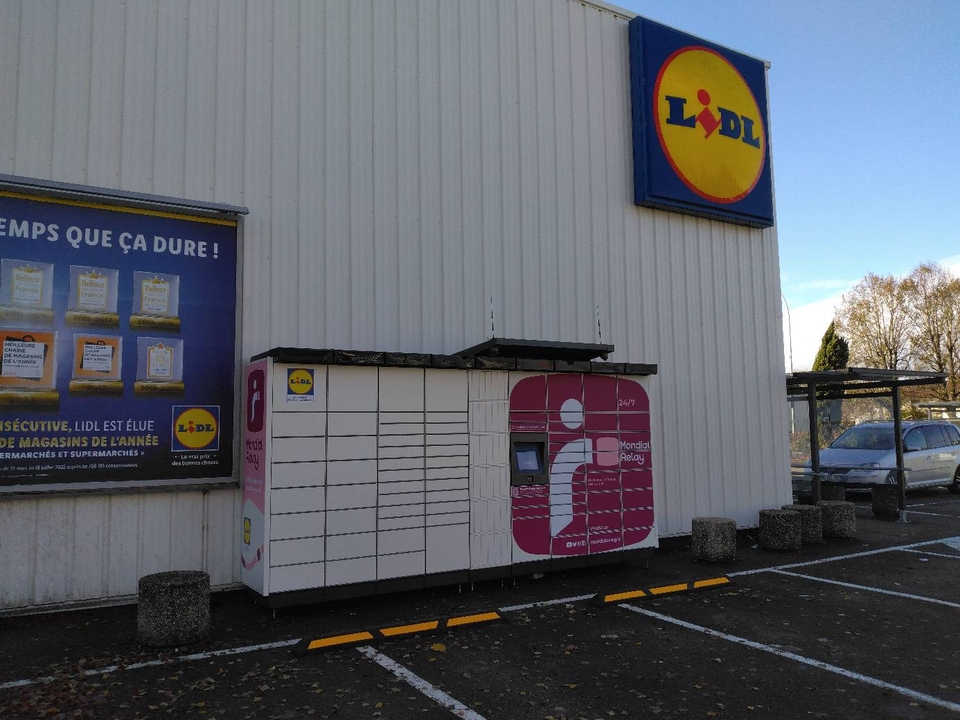 Locker 24/7 Lidl Metiers, 1 1 Rue de la Combe aux Métiers, 21800 Neuilly-Crimolois