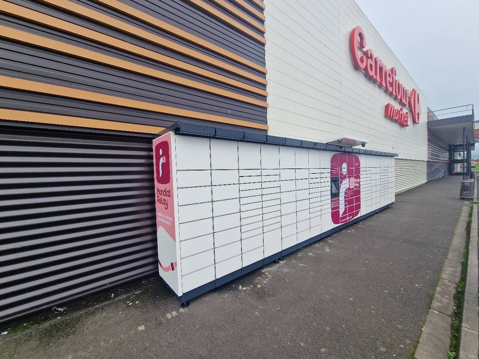 Locker 24/7 Carrefour Market 14150 Ouistreham, Avenue du Grand Large, 14150 Ouistreham