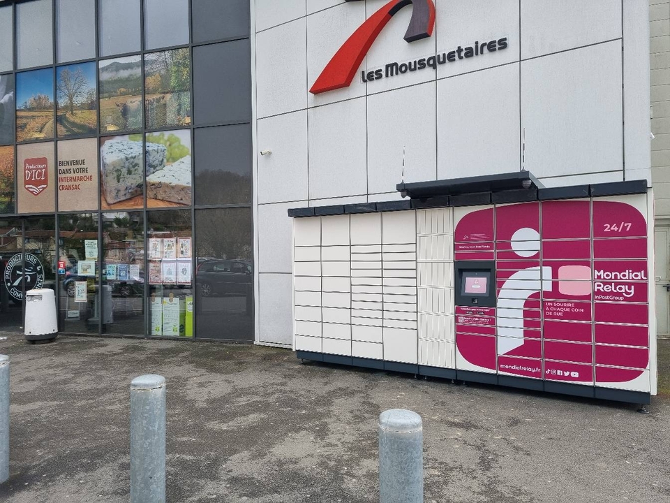 Locker 24/7 Intermarche Cransac, 1 Avenue du 19 Mars 1962, 12110 Cransac