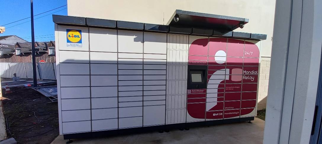 Locker 24/7 Lidl Darnetal, 88 88 Rue Sadi Carnot, 76160 Darnétal