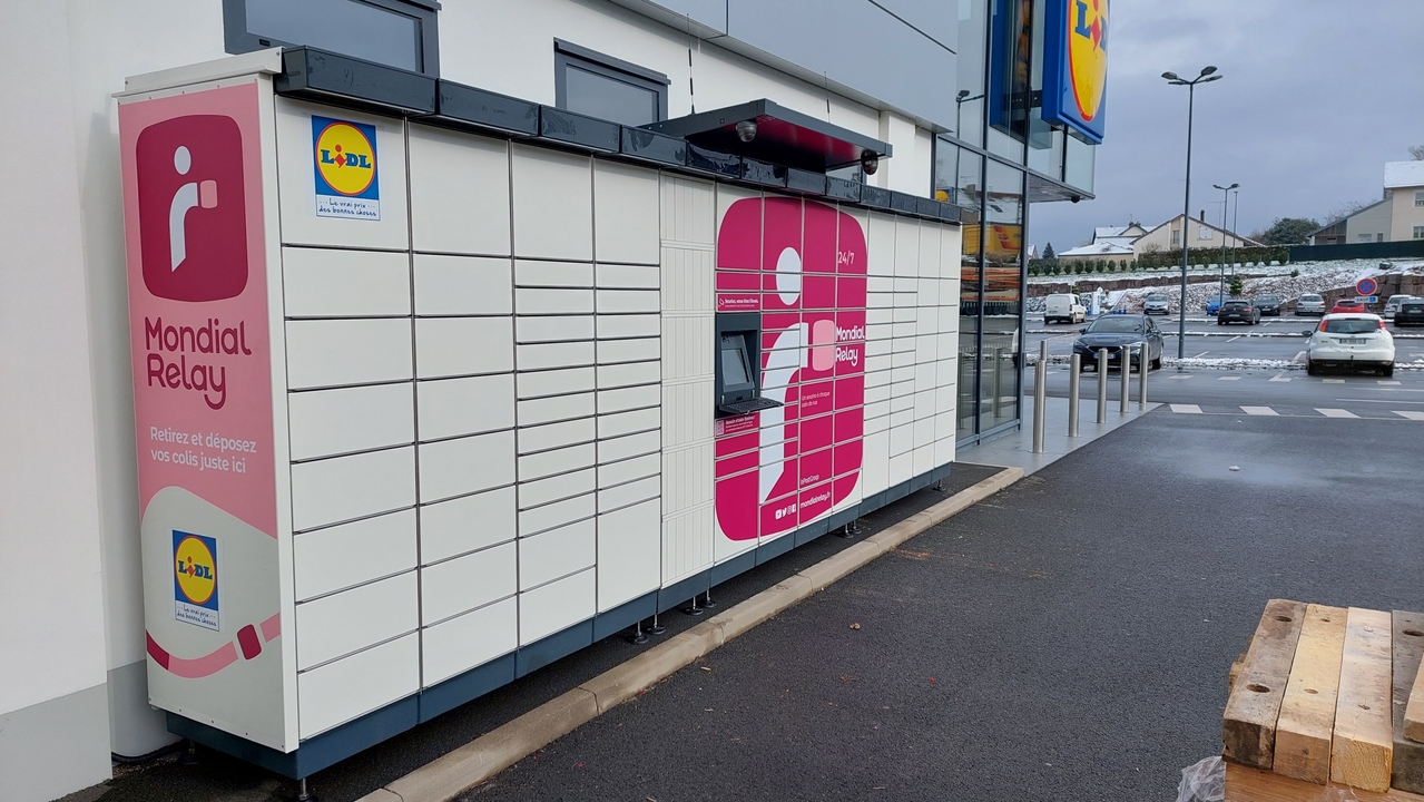 Locker 24/7 Lidl Charmes, 13 Rue René Didierjean, 88130 Charmes