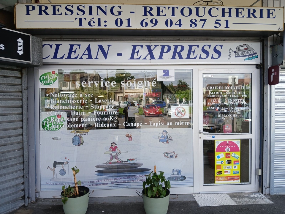 CLEAN EXPRESS Centre Commercial 105, Rue Jean RAYNAL, 91390 Morsang-sur-Orge