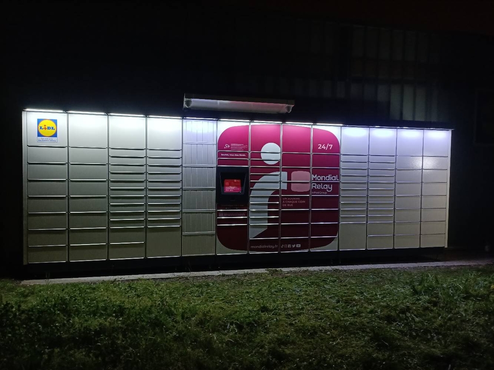 Locker 24/7 Lidl Bacalan Bordeaux, 35 Rue Joseph Brunet, 33300 Bordeaux