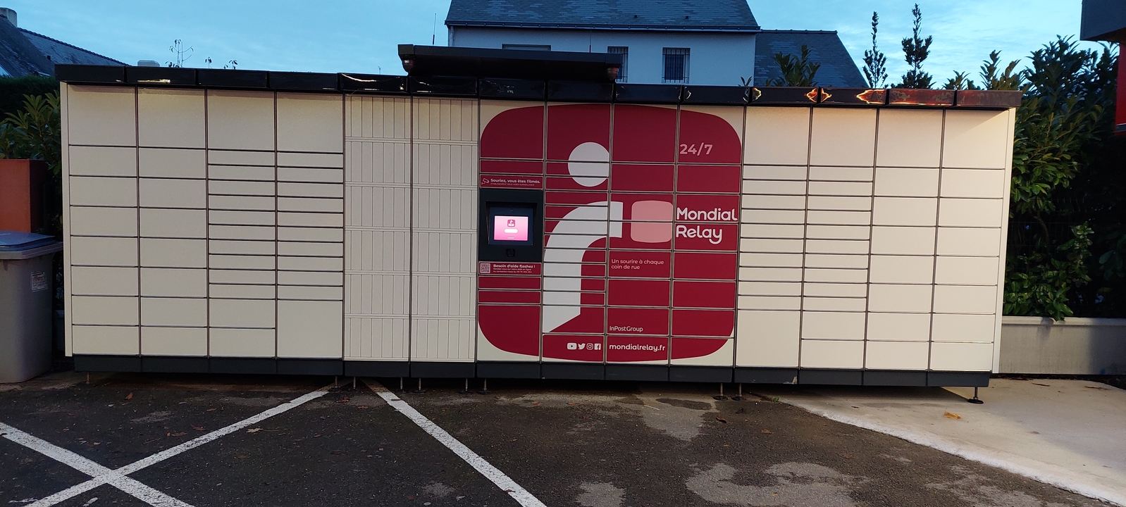 Locker 24/7 Intermarche Orvault, 54 54 Avenue de la Ferrière, 44700 Orvault