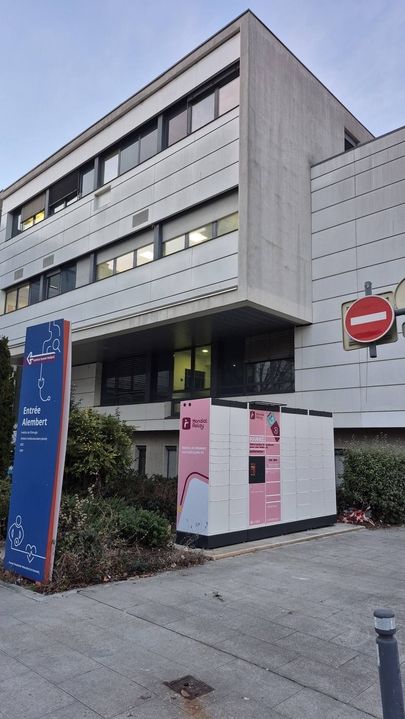 Locker 24/7 Groupe Hospitalier Mutualiste De Grenoble, 124 124 Rue d'Alembert, 38000 Grenoble