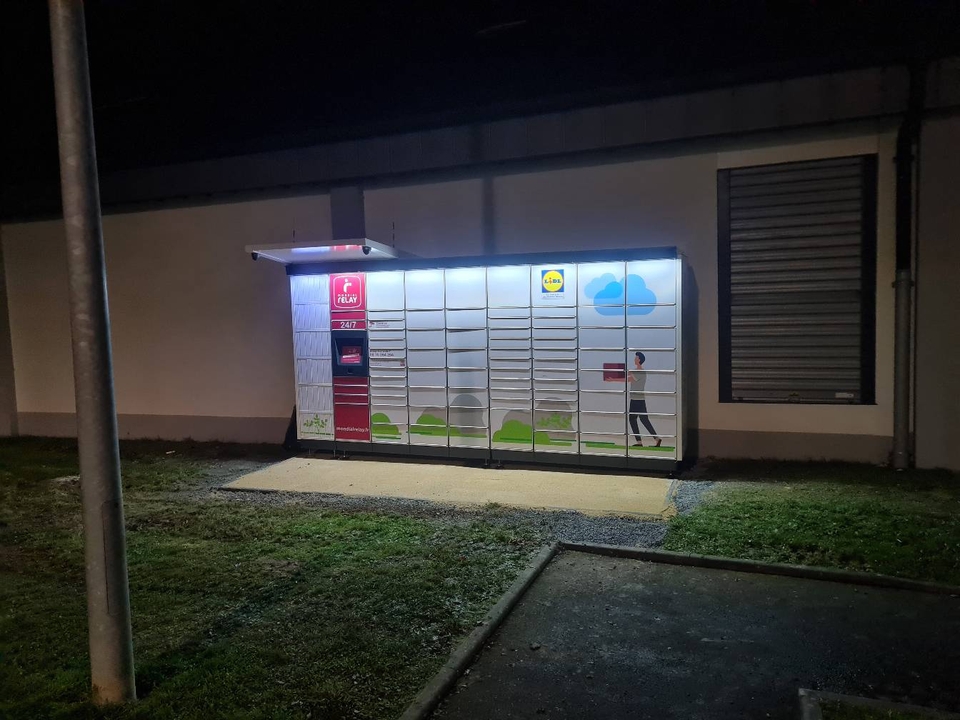 Locker 24/7 Lidl Redon, Rue de Rennes, 35600 Redon