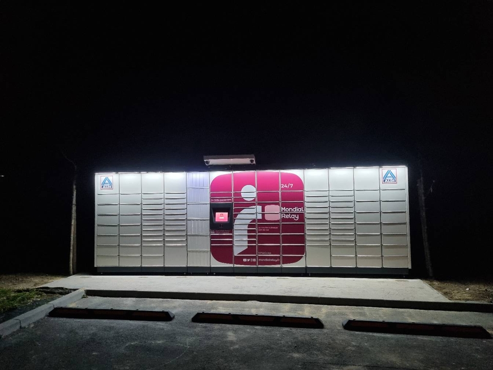 Locker 24/7 Aldi Beuvry, Rue Arthur Lamendin, 62660 Beuvry