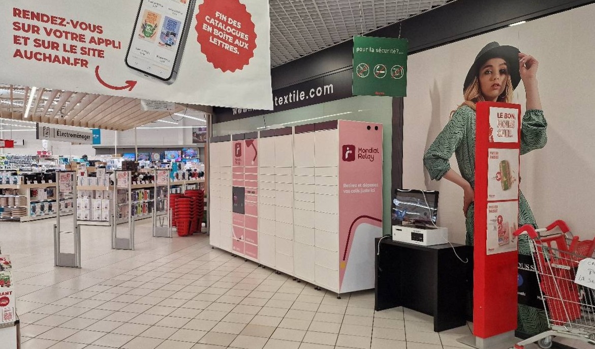 Locker Auchan Victoire, 80 80 Place de la Victoire, 45500 Gien