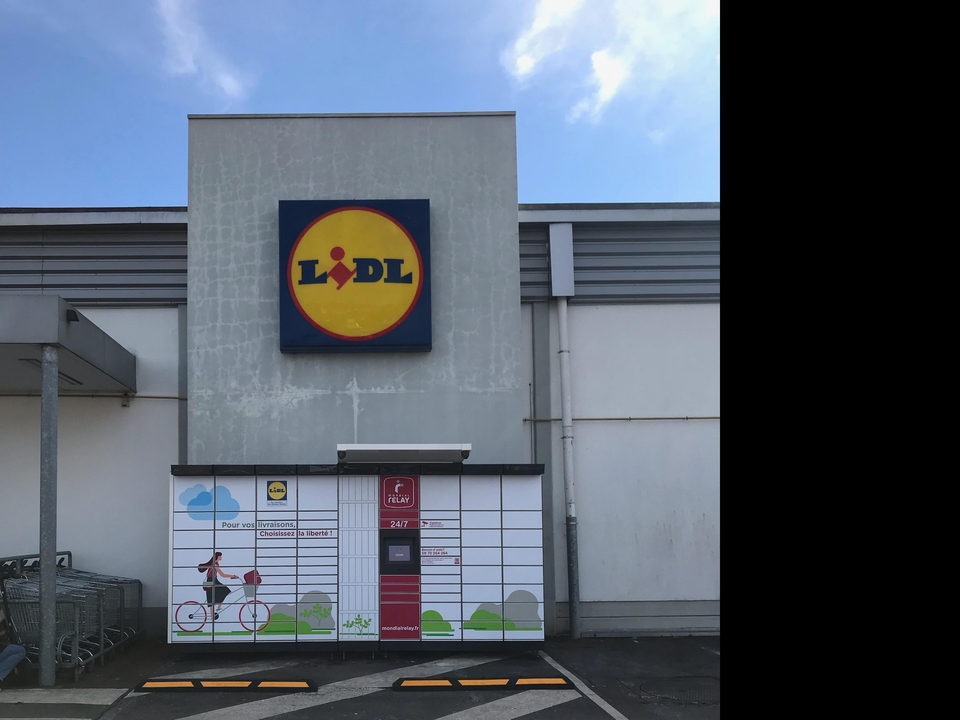 Locker Lidl Lesquin, 8 8 Rue Anatole France, 59810 Lesquin