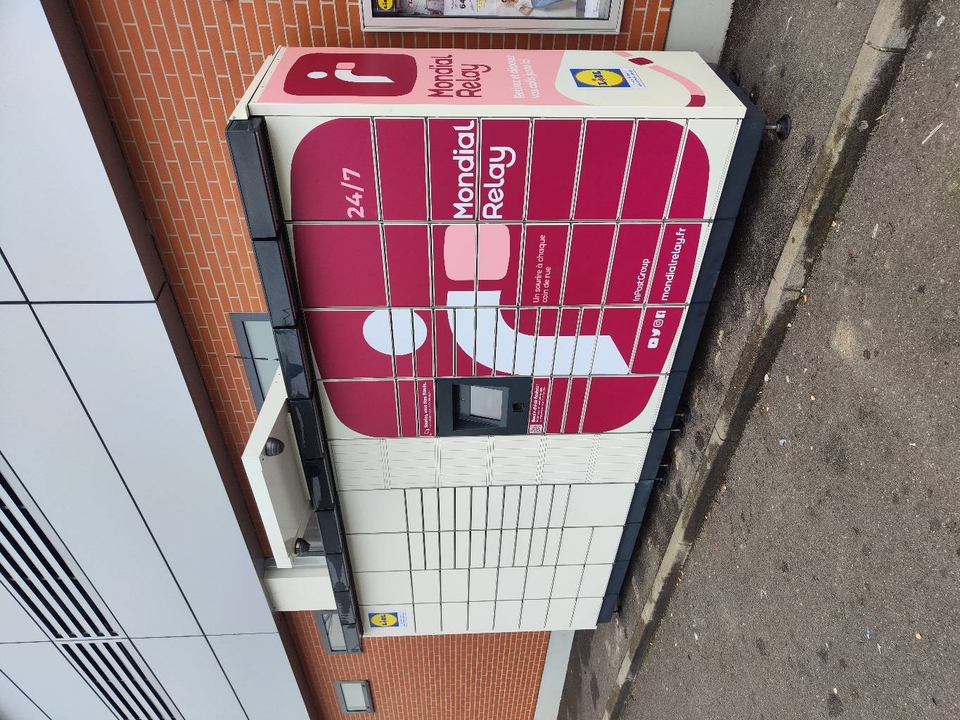 Locker Lidl Thann Mulhouse, 22 22 Rue de Thann, 68100 Mulhouse