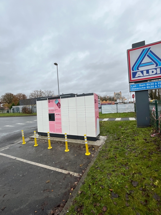 Locker Aldi 24/7, 10 10 Allée des Poiriers, 62820 Libercourt