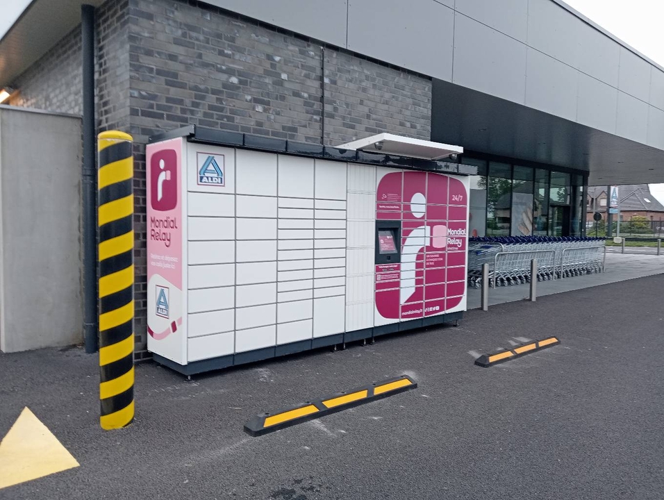 Locker 24/7 Aldi 59264 Onnaing, 25 25 Rue Jean jaures, 59264 Onnaing