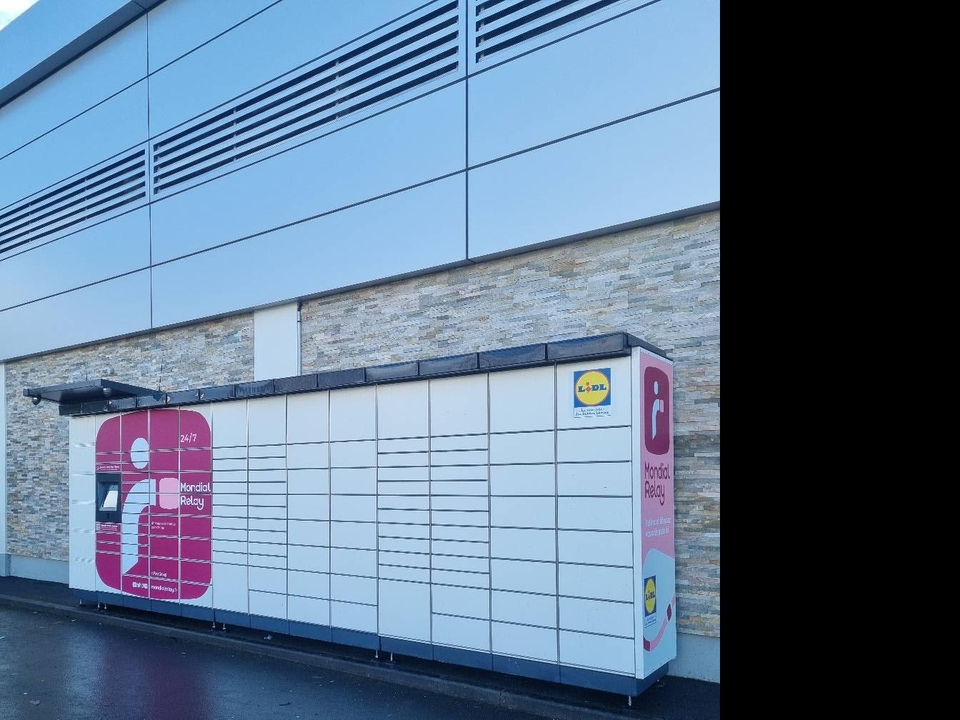 Locker 24/7 Lidl Morlaix, Rue Léonard de Vinci, 29600 Morlaix