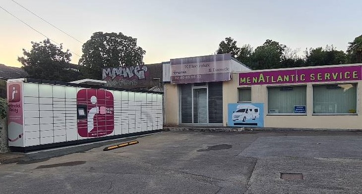 Locker 24/7 Bunch Restaurant Rp Gare Chantenay, 4 4 Boulevard Maréchal Juin, 44100 Nantes
