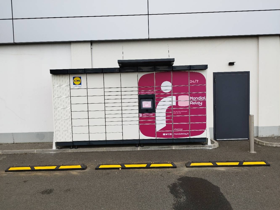 Locker 24/7 Lidl Poitiers, 27 27 Rue de Bignoux, 86000 Poitiers