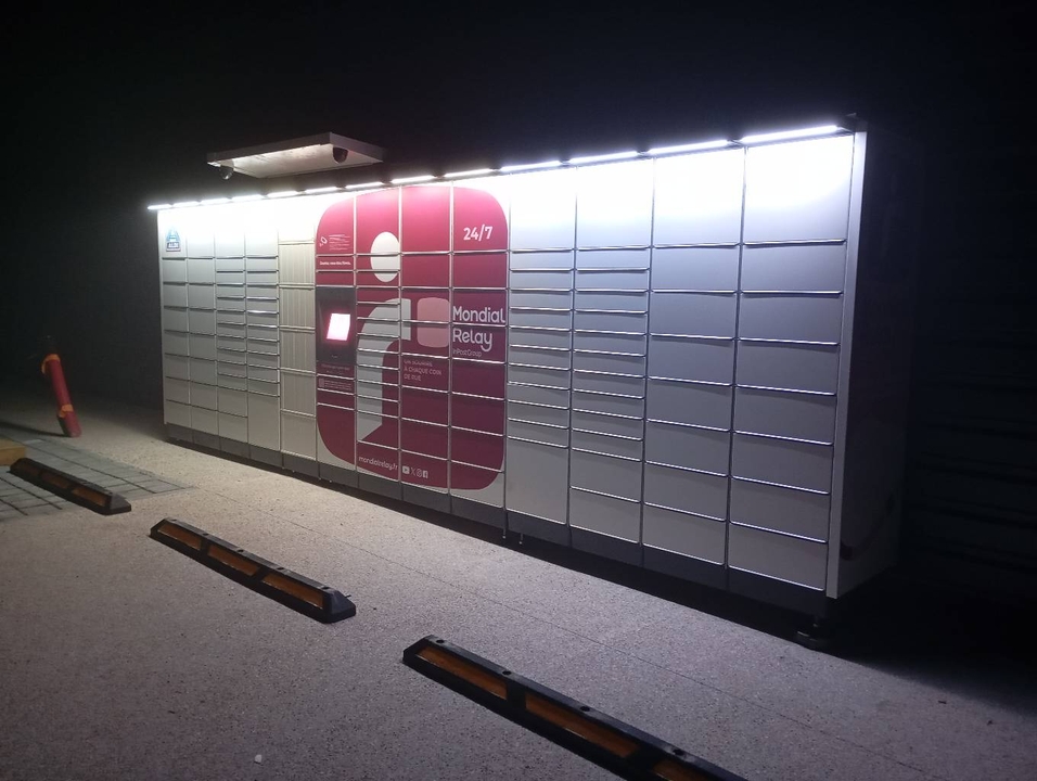 Locker 24/7 Aldi 23400 Bourganeuf, Zone Industrielle du Rigour, 23400 Bourganeuf
