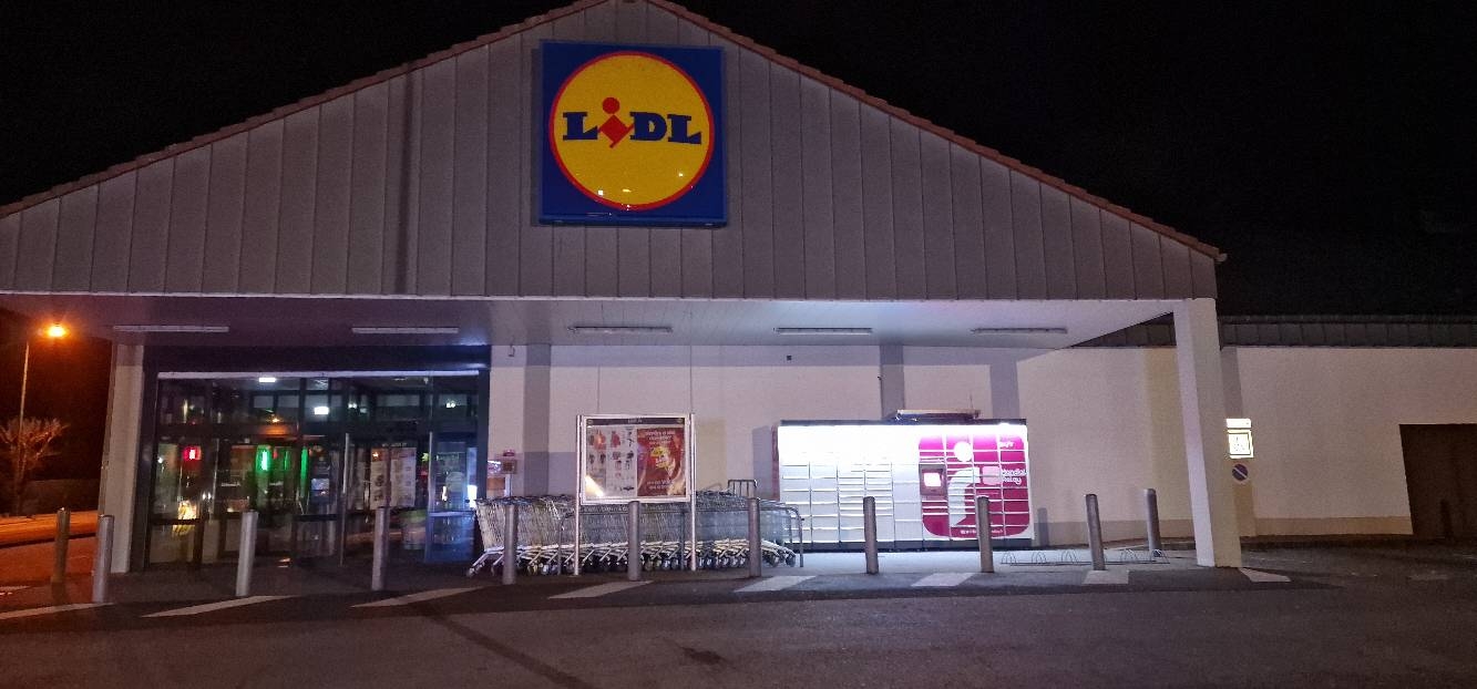 Locker 24/7 Lidl Bourbonne, 41 12 Avenue Lefroit Dupain, 52400 Bourbonne-les-Bains