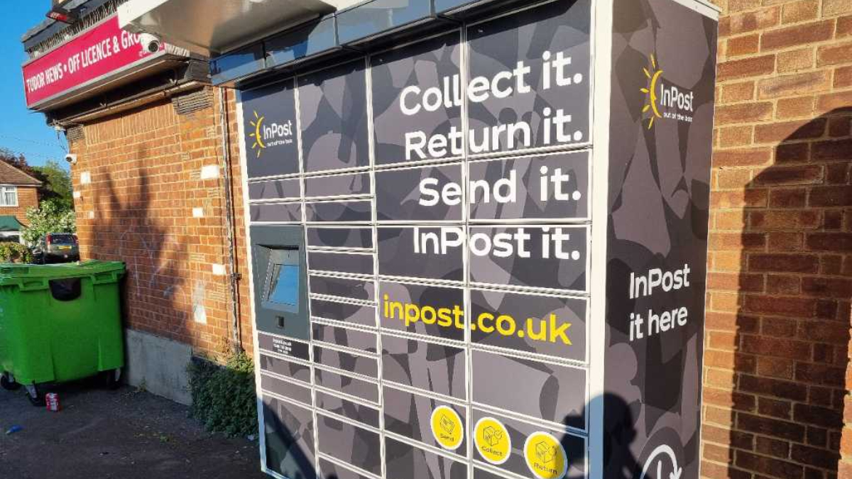 Foto del casillero de InPost: InPost UK00020991