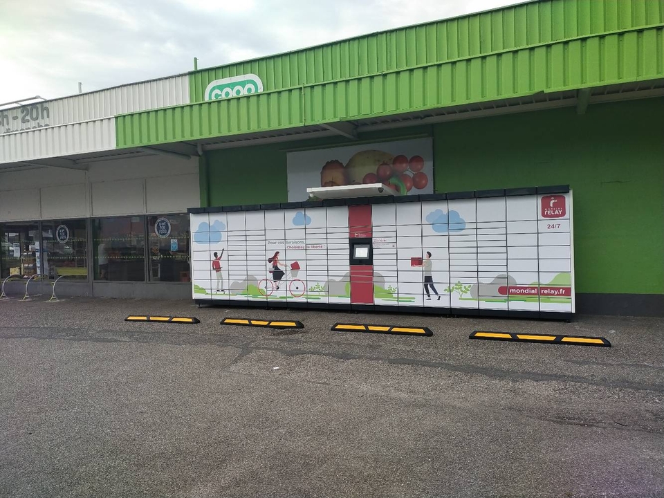 Locker Carrefour Contact Barr, 6 Quai de l'Abattoir, 67140 Barr