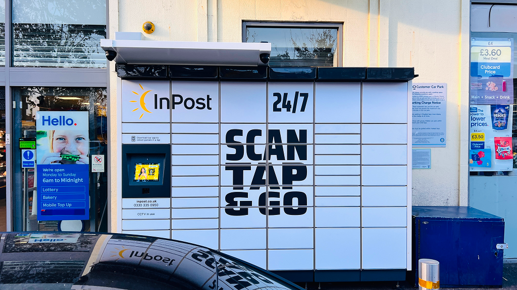 Foto del casillero de InPost: InPost UK00193800