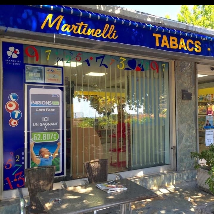 Tabac Martinelli, 17 Rue Jean Pierre Gaffory, 20600 Bastia