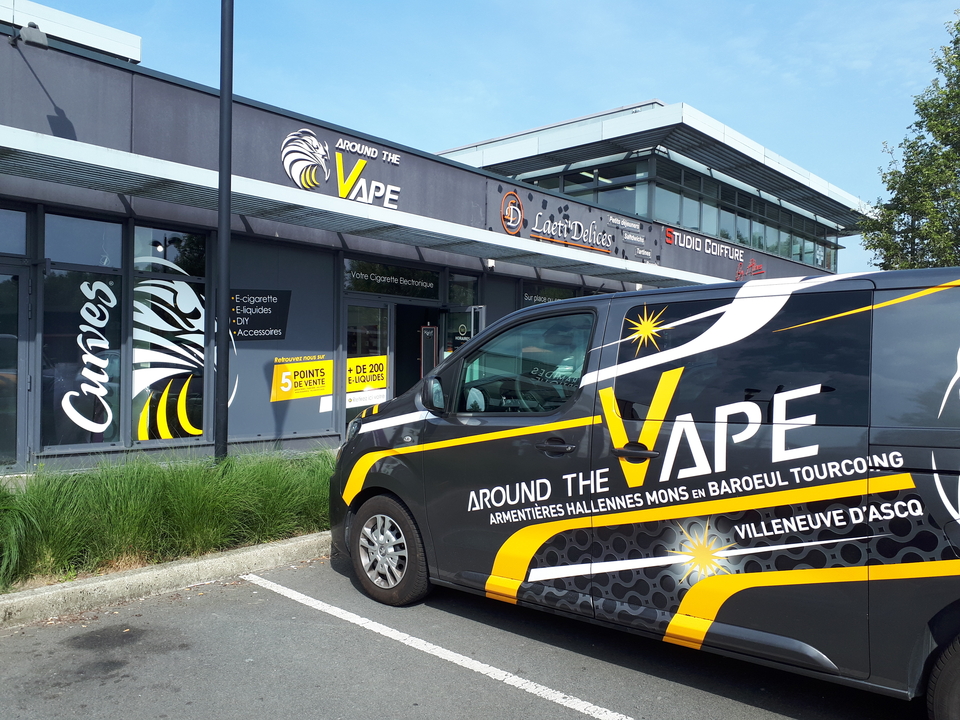 SAS Around The Vape Hallennes, 260 Rue des Bourreliers, 59320 Hallennes-lez-Haubourdin