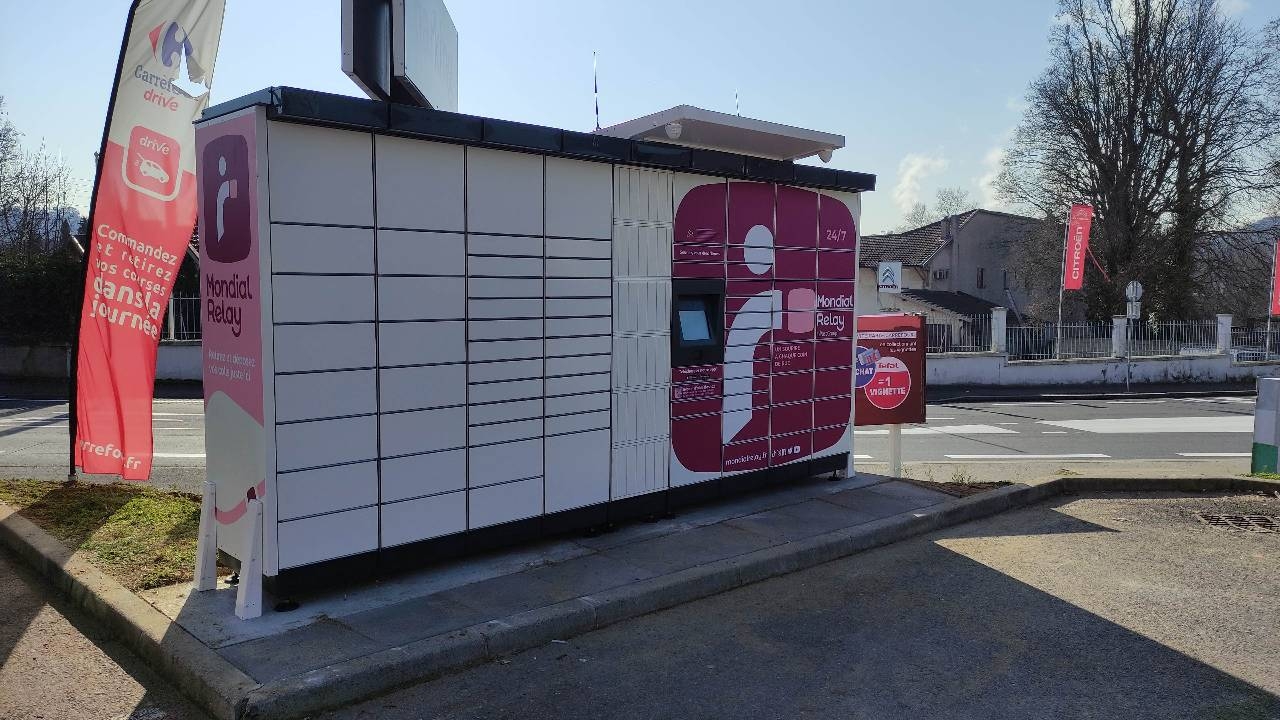 Locker 24/7 Carrefour Market Fontaine-sur-Saône, 1 1 montée Roy, 69270 Fontaines-sur-Saône