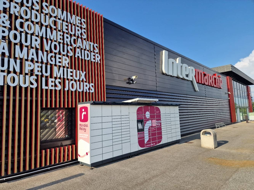 Locker 24/7 Intermarché Contact 52310 Bologne, 1 Rue de la Libération, 52310 Bologne