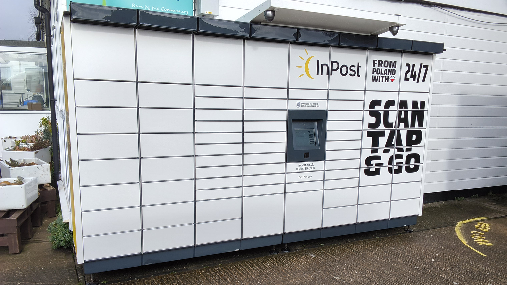 Foto del casillero de InPost: InPost UK00229620