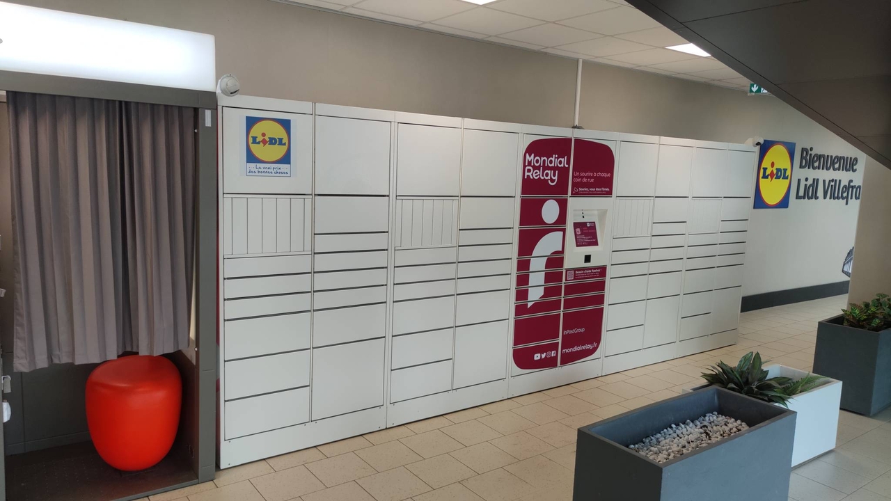Locker Lidl Villefranche Sur Saone, 733 733 Avenue Théodore Braun, 69400 Villefranche-sur-Saône