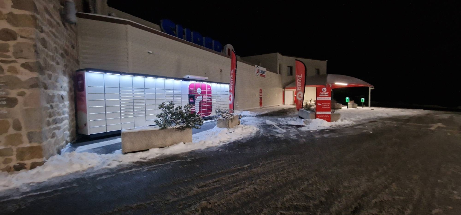 Locker 24/7 Super U 42380 La Tourette, Avenue du Centre Commercial, 42380 La Tourette