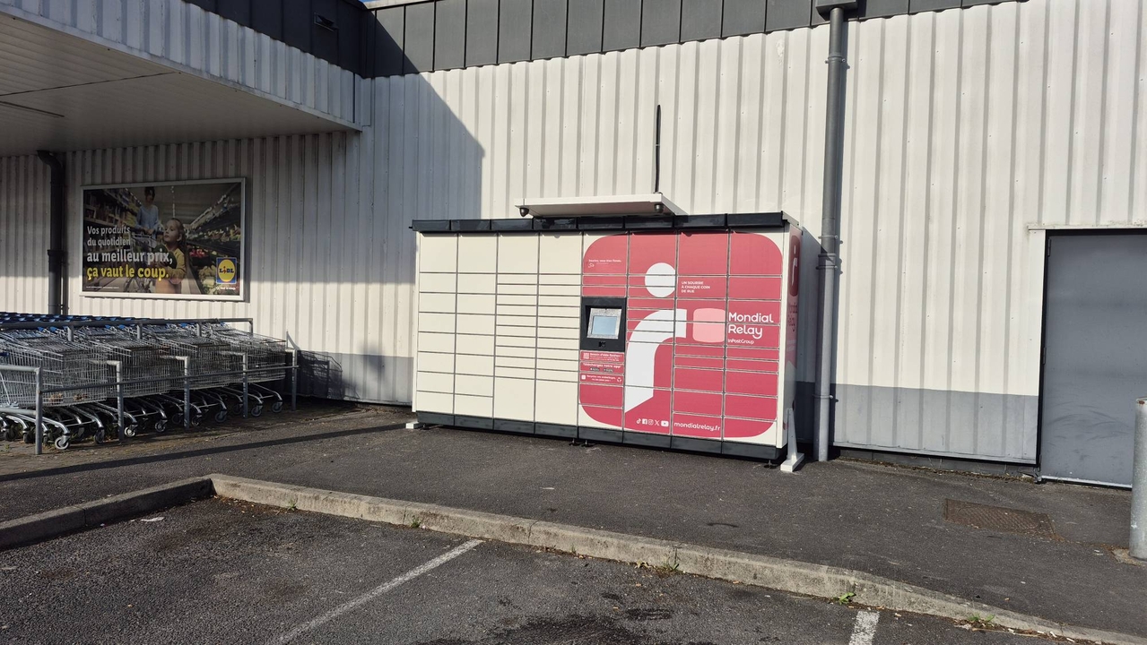 Locker 24/7 Lidl, 6 6 Rue de la Guinotterie, 51210 Montmirail