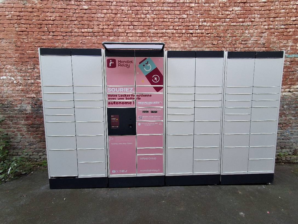 Locker 24/7 OKBOX, 11 11 Rue Racine, 59100 Roubaix