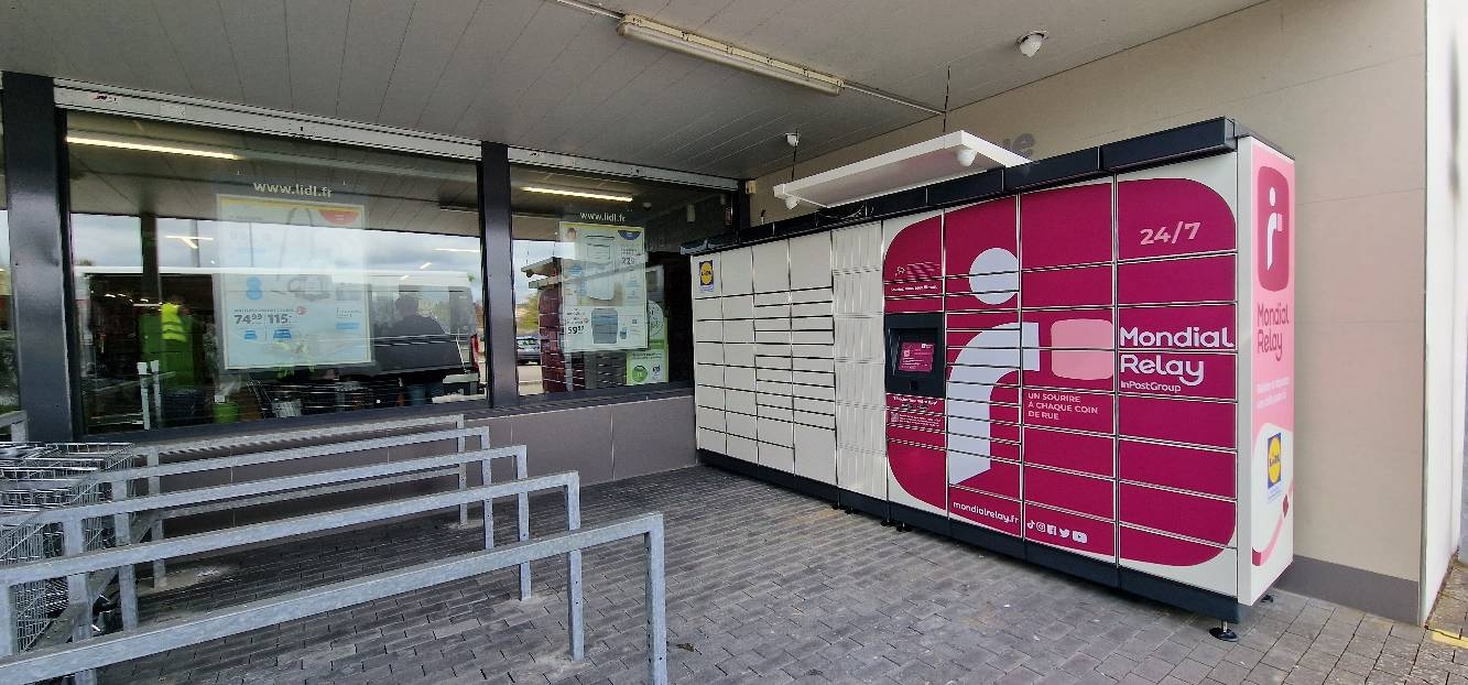 Locker 24/7 Lidl la Souterraine, 6 Boulevard Jean Moulin, 23300 La Souterraine