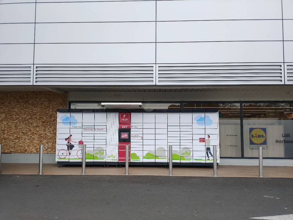 Locker 24/7 Lidl Narbonne, 91 Avenue Général Leclerc, 11100 Narbonne