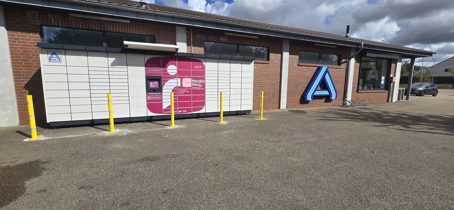 Locker 24/7 Aldi 89690 Cheroy, 24 24 Rue Jean Moulin, 89690 Chéroy