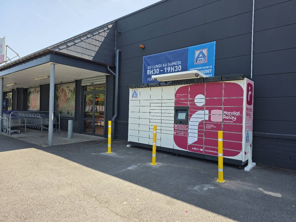 Locker 24/7 Aldi St Pol Sur Ternoise 62130 Saint-Pol-Sur-Ternoise, 6 6 Route d'Ostreville, 62130 Saint-Pol-sur-Ternoise