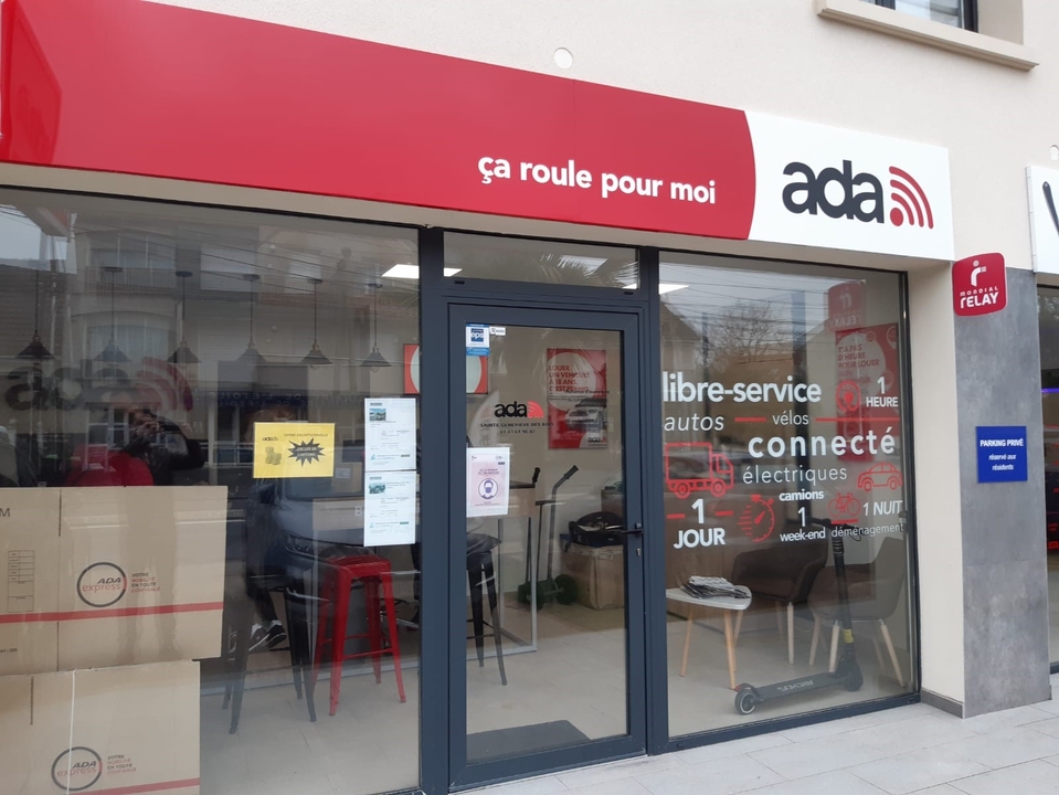 Ada Location, 128 Route de Corbeil, 91700 Sainte-Geneviève-des-Bois