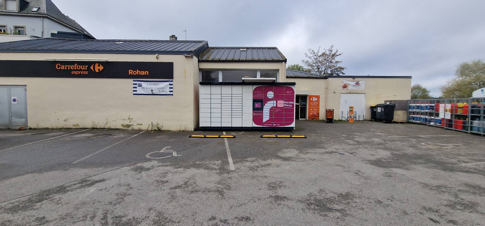 Locker 24/7 Carrefour Express 56580 Rohan, 1 1 Rue des Nobles, 56580 Rohan