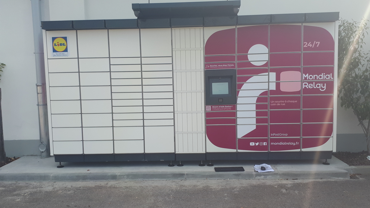Locker 24/7 Lidl Sotteville, 116 116 Rue François Arago, 76300 Sotteville-lès-Rouen